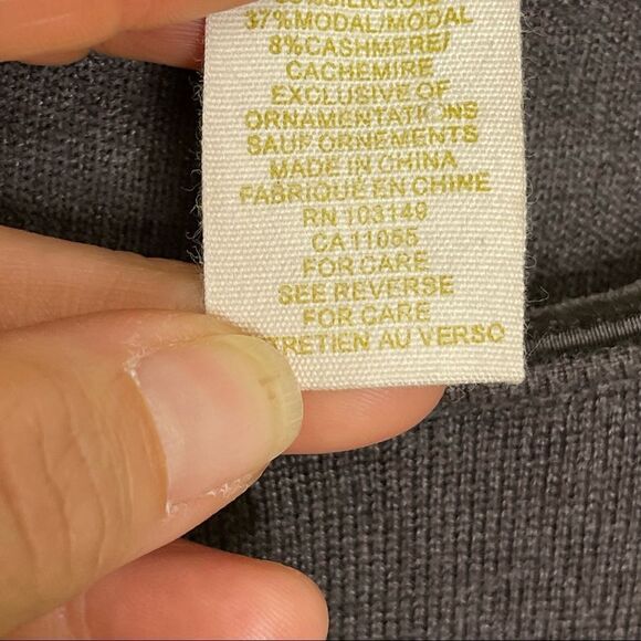 Anthropologie Brown and Olive Layered Top - Picture 7 of 8